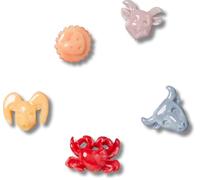 Crocs Elevated Animals 5 Pack, Colgantes para Zapatos Unisex Adulto, Multicolor, Talla única