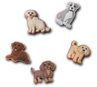 Crocs Paquete de 5 dijes unisex para zapatos, talla única, multicolor, Talla única