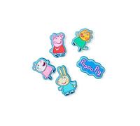 Crocs Lote de 5 Jibbitz Peppa Pig. Color Multicolor