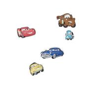 Crocs Pixar Cars - Paquete de 5 dijes unisex para zapatos, multicolor, talla única, multicolor, Talla única