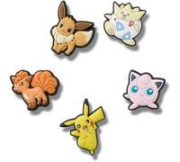 Crocs Pokemon Character 5 Pack, Encantos para Zapatos Unisex Adulto, Multicolor, Talla única