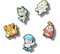 Crocs Pokemon Paldea 5pack, Encantos para Zapatos Unisex Adulto, Multicolor, Talla única