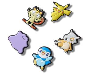 Crocs Pokemon Variety 5 Pack, Encantos para Zapatos Unisex Adulto, Multicolor, Talla única