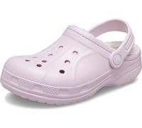 Crocs Ralen Lined Clog K Zuecos Unisex niños, Ballerina Pink/Oatmeal, 22/24 EU