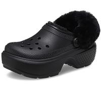 CLOG STOMP LINED NEGRO CROCS