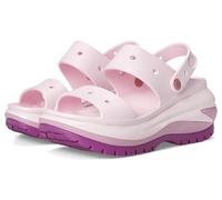 Crocs Sandalias clásicas Mega Crush unisex para adultos, Hortensia, 6 Women/4 Men