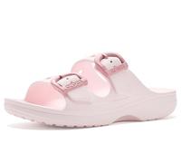 CROCS Mules Saturday Buckle. Color Rosa Claro
