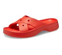 Crocs Sandalias con correa cruzada para mujer, Cherry Red, 37-38 EU