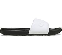 Crocs Sandalias Day Slide para hombre, negro/blanco, talla 8, negro y blanco, 42/43 EU