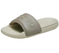 Crocs Sandalias Day Slide para mujer, hueso/gris pardo, 3, Gris pardo hueso, 34/35 EU
