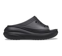 Crocs Sandalias de cuña Crush Slide para mujer, Negro, 8 Women/6 Men