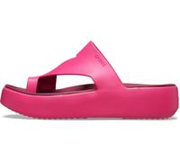 Crocs Mujer Getaway Platform Toe Loop Sandalia, Dragon Fruit, 36/37 EU