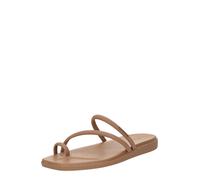 Crocs Miami Toe Loop Sandal, Chanclas, Mujer, Milk Chocolate, 39/40 EU