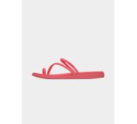 Crocs Sandalias planas Miami Toe Loop para mujer, Guayaba, 4 UK, Guava, 36/37 EU