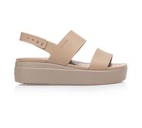 Crocs - Sandalias de mujer beige estilo Brooklyn - Shoes - Mujer - Beige - 36 EU -