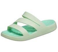 Crocs Sandalias Getaway con tiras para mujer, tinte jade, 38 EU