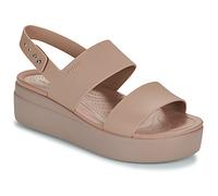 Crocs Sandalias planas Brooklyn Low Wedge in Beige 41 / 42