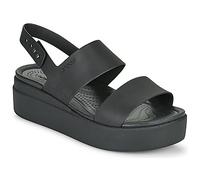 Crocs Sandalias planas CROCS BROOKLYN LOW WEDGE W in Negro 39 / 40