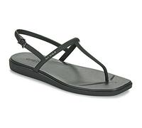 Crocs Mujer Miami Thong Flip Chancla de dedo, Black, 39/40 EU