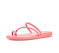 Crocs Sandalias planas Miami Toe Loop para mujer, Guayaba, 5 UK, Guava, 37/38 EU