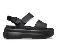 Crocs Sandalias Soho con correa en Y para mujer, Negro, 36-37 EU