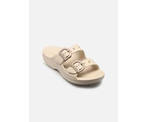 Crocs Saturday Enamel Buckle Sandal W 39 - 40 Beige