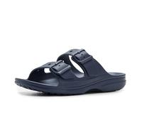 Crocs Saturday Sandal M - Sandalias planas para hombre, color azul marino, talla 8, Navy, 42/43 EU