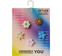 Crocs Set de 5 flores Jibbitz. Color Multicolor