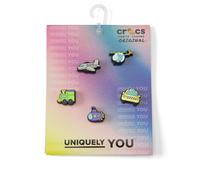 Crocs Set de 5 Jibbitz Tiny Vehicules. Color Multicolor