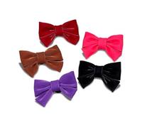 Crocs Solid Romantic Bow 5 Pack, Encantos para Zapatos Unisex Adulto, Multicolor, Talla única