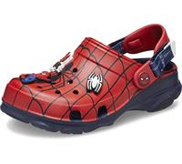 Crocs Spider-man All Terrain Clog T, Zuecos Unisex niños, Navy, 24/25 EU