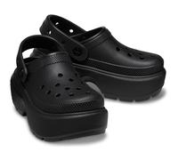 Crocs Stomp - Zapatos Unisex sin Cordones, Negro -, 9 Women/7 Men