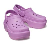 Crocs Stomp Zuecos de calce fácil para Mujer, Bubble, 8 Women/6 Men