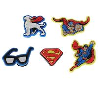 Crocs Superman 5 Pack, Colgantes para Zapatos Unisex Adulto, Multicolor, Talla única