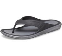 Crocs Swiftwater Wave Flip Men, Chanclas para Hombre, Black/Slate Grey, 41 EU