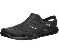 Crocs Swiftwater Wave Sandalias Deportivas, Hombre, Negro (Black/Black 060B), 41/42 EU (7 UK)