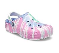 Crocs Unisex Adult Baya Lined Printed Clog, Pink Lemonade Multi, 8/9 UK Men/ 9/10 UK Women