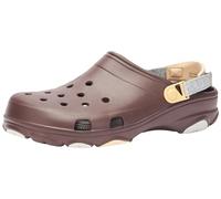 Crocs Unisex Adulto All Terrain Clog Zueco, Mocha/Multi, 36/37 EU