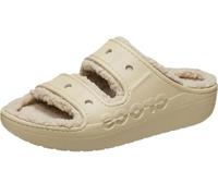 Crocs Unisex Adulto Baya Cozzzy Sandal Sandalia, Chai, 42/43 EU