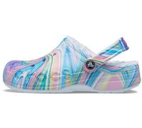 Crocs Unisex Adulto Baya Lined Printed Clog Zueco, Mineral Blue/Multi, 43/44 EU