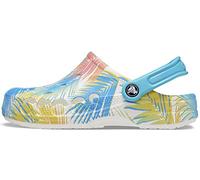 Crocs Unisex Adulto Baya Printed Amazon Clog Zueco, Tropical/White, 46/47 EU