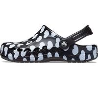 Crocs Baya Graphic Clog, Zuecos Unisex adulto, Black/White, 48/49 EU
