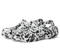 Crocs,Unisex Adulto,Classic Confetti Clog,Blanco y Negro,41-42