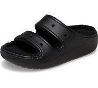 Crocs Unisex Adulto Classic Cozzzy Sandal Sandalia, Black/Black, 42/43 EU