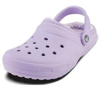 Crocs Unisex Adulto Classic Lined Clog Zueco, Lavender/Lavender, 45/46 EU