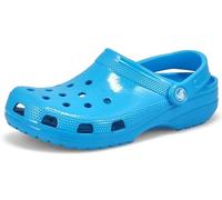 Crocs Classic Neon HL Clog, Zuecos Unisex Adulto, Neon Hl Ocean, 46/47 EU
