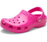 Crocs Unisex Adulto Classic Neon HL Clog Zueco, Pink Crush, 41/42 EU
