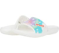 Crocs Unisex Adulto Classic Tie-Dye Graphic Slide Sin Cordones, Fresco/Multi, 46/47 EU