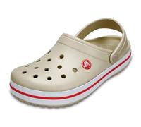 Crocs Unisex Adulto Crocband Clog Zueco, Stucco/Melon, 37/38 EU