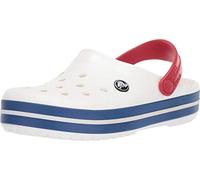 Crocs Unisex Adulto Crocband Clog Zueco, White/Blue Jean, 38/39 EU